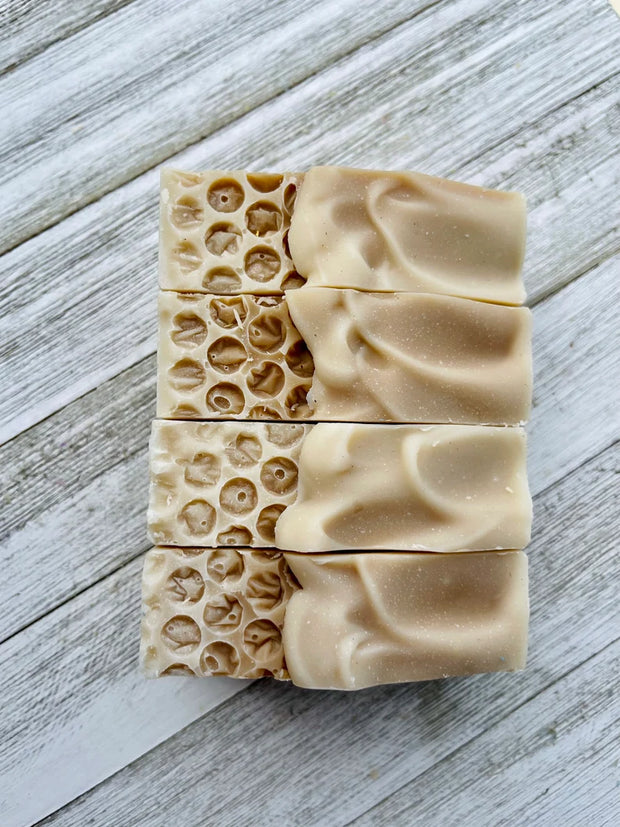 Land of Milk and Honey (Oatmeal, Milk and Honey) - Artisan Soap Loaf