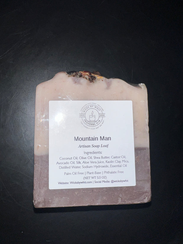Moutain Man (Manly Man) - Artisan Soap Loaf